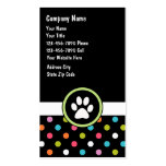 Pet Care Business Cards