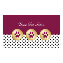 Pet Care Business Cards