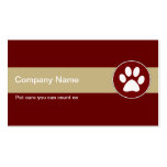 Pet Care Business Cards