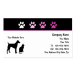 Pet Care Business Cards