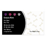 Pet Care Business Cards New