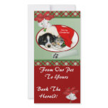 Pet Christmas Photo Card