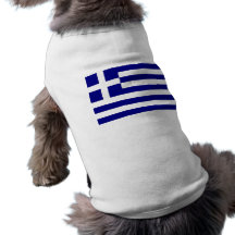 Pet Clothing with Flag of  Greece
