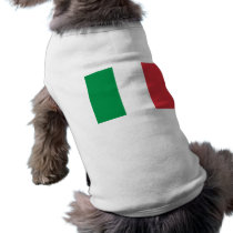 Pet Clothing with Flag of Italy