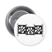 Pet Dad Pinback Buttons