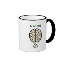 Pet de cerveau tasse