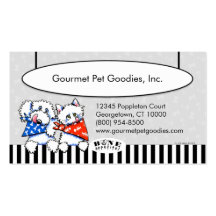 Pet Foods Business Bone Appetit! Platinum Business Card