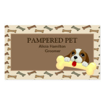 Pet Groomer/ Vet Business Card