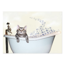 Pet grooming business card template
