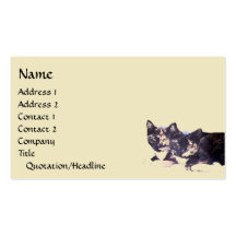 Pet Grooming Care Business Card