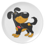Pet Lovers! Pup Dinner Plate