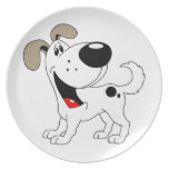 Pet Lovers! Pup Dinner Plate