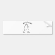 Pet my Pengy Bumper Sticker