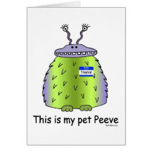 Pet Peeve notecards