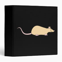 Pet Rat. Fawn. Binder