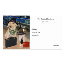 Pet Related Business Card