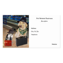 Pet Related Business Card