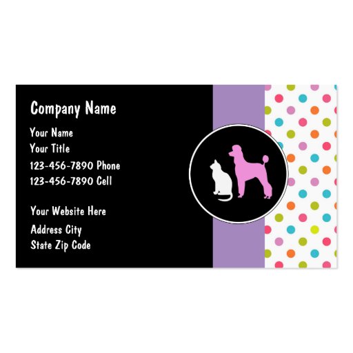 Pet Sitter Business Cards