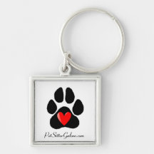Pet Sitter Galore Keychain