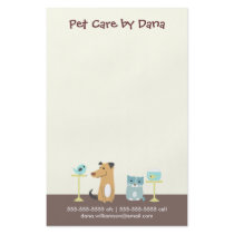 Pet Sitter's Business Full Color Flyer