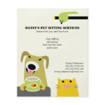 Pet Sitting Business Full Colour Flyer