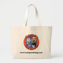 Pet Sitting Tote Tote Bags