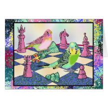 Pet Star ~Budgie~ Note Card