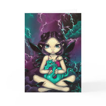 "Pet Storm Dragon" Greeting Card