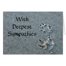 Pet Sympathy Card