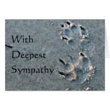 Pet Sympathy - Dog Card
