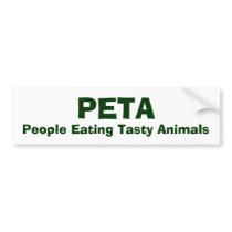 PETA, People Eating Tasty Animals