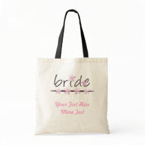 Petal Pink Bridal Gifts Canvas Bags