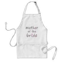 Petal Pink Mother of the Bride Gift Aprons