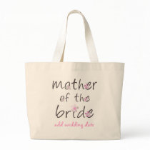 Petal Pink Mother of the Bride Gift Tote Bag