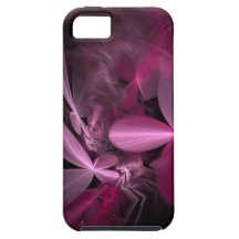 Pétales roses métalliques de fleur coques iPhone 5 Case-Mate