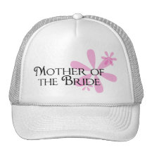 Petals in Pink Mother of the Bride Trucker Hats