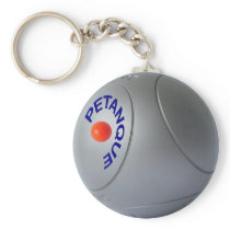 Petanque Key Chain