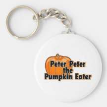 Peter Peter The Pumpkin Eater Keychain