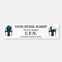 Peter Schiff, Connecticut Senate Bumper Stickers