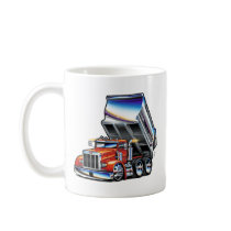 Peterbilt 357 Dump Truck Coffee Mug