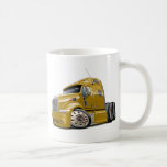 Peterbilt Gold Truck Coffee Mug