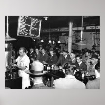 Pete's Bar: 1950 Print