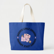 Petit aviateur de Daddys (fille) Sacs Fourre-tout
