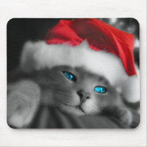 Petit chaton de Noël - Tapis De Souris