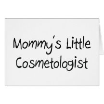 Petit Cosmetologist de Mommys Cartes De Vœux