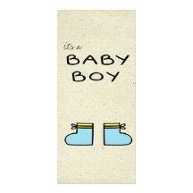 petit faire-part de bébé des IWW Cartes Doubles