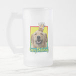 Petit gâteau d'anniversaire - golden retriever - M Tasses