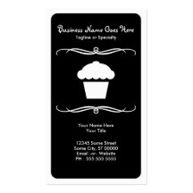 petit gâteau de mod cartes de visite personnelles