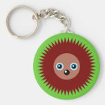 Petit hérisson mignon porte-clés