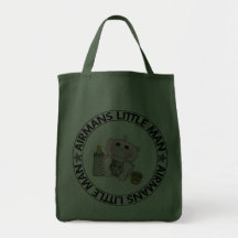 Petit homme d'Airmans Sac En Toile
